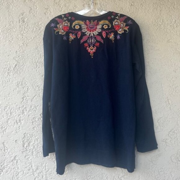 Johnny Was Los Angeles 100% Cotton Top - Picture 3 of 3